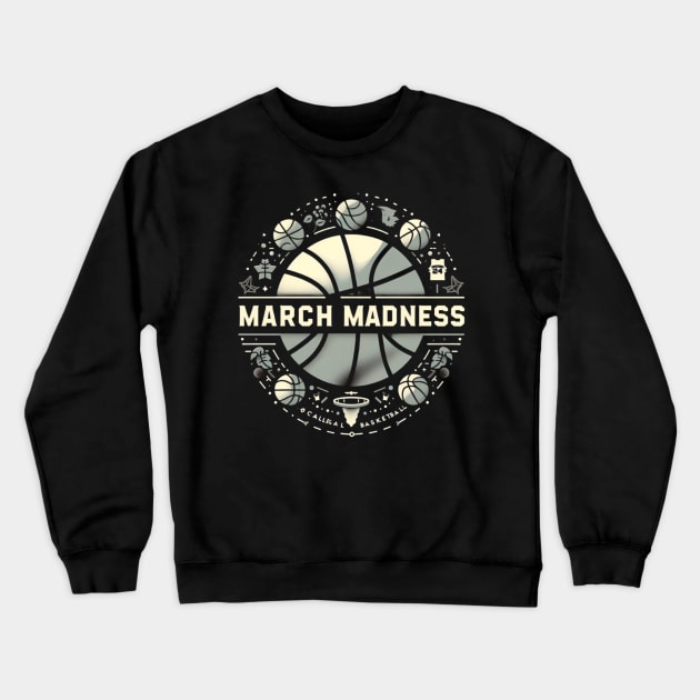 march madness college Crewneck Sweatshirt by CreationArt8